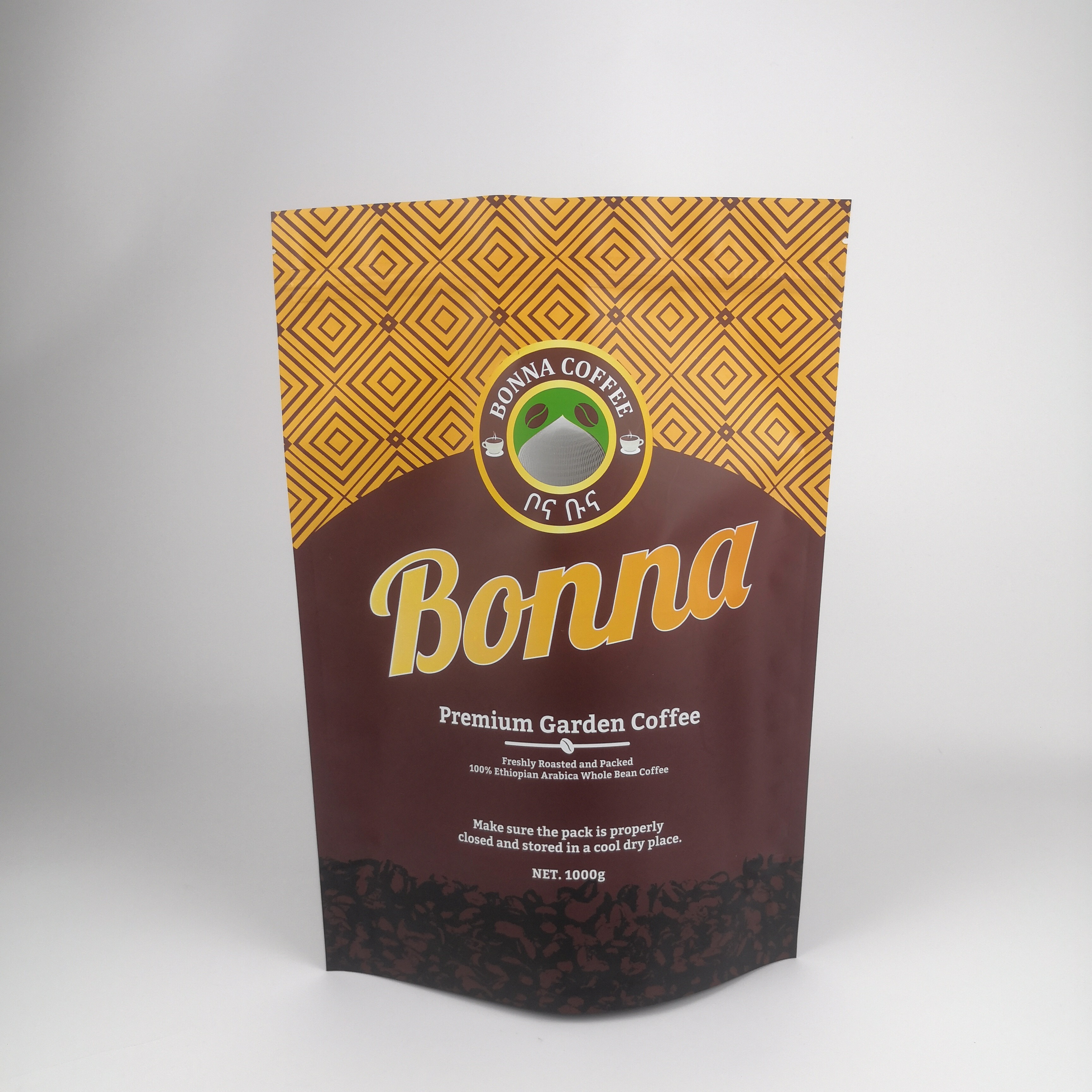 オーダーメイド 再開可能 臭いを防げる 紙袋 パウダー用 ゴミ菓子用 ロゴ付き