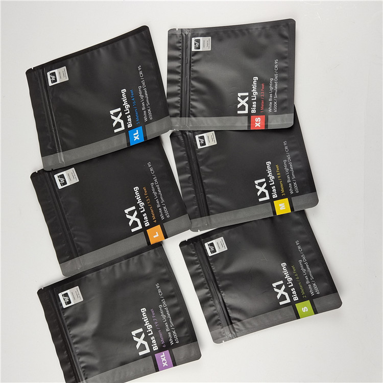 最高品質のカスタムロゴ プリント 歯のケア用の三面シール袋 環境に優しい安全素材のパッケージング