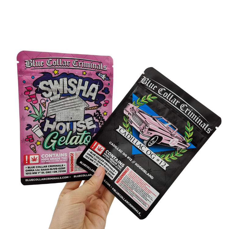 カスタマイズニーズのためのカスタマイズラミネートフィルムハーブインセンスのパッケージング