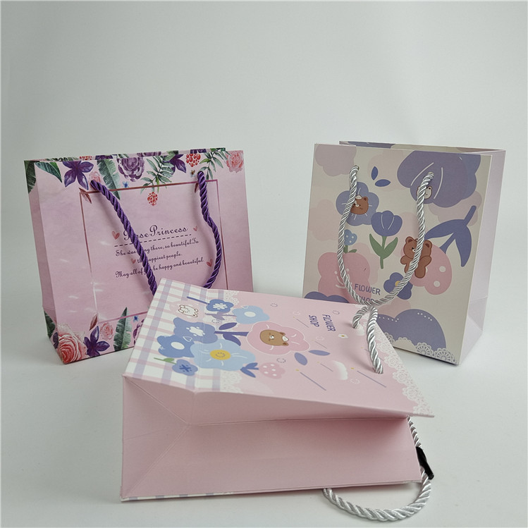 プロモーション 品質保証 カスタム デジタル 印刷 ロゴ 印刷 ショッピング 紙袋 梱包