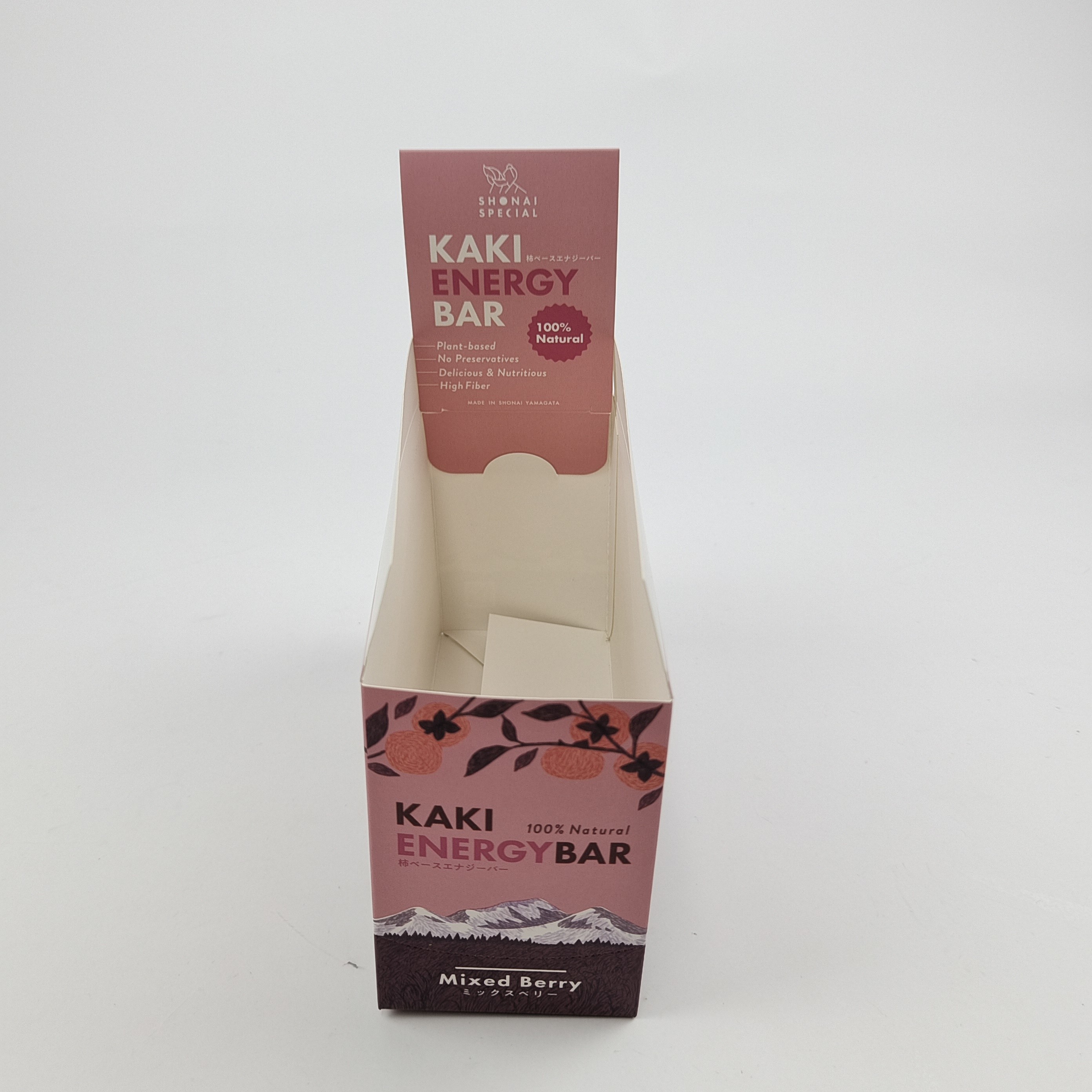 マットラミネーション 紙箱 カウンター ディスプレイボックス リサイクル 小売店