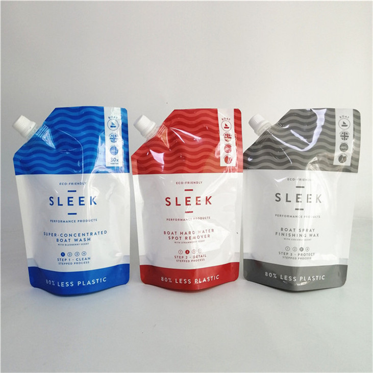 最高品質の貯蔵品 飲み物 飲み物 スプート 梱包袋 プラスチック 液体袋