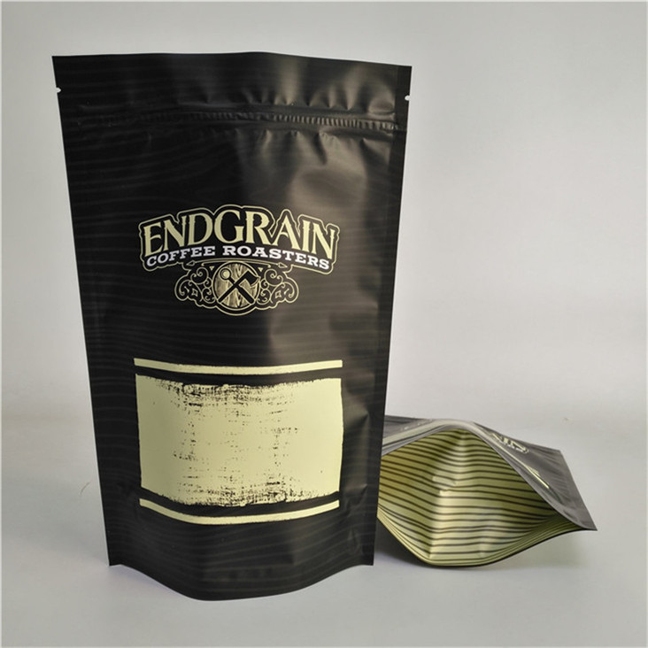 保存 オーダーメイド ロゴ スタンダップ ザッパー ポケット 閉め替え 可塑性 食品シール コーヒー バッグ