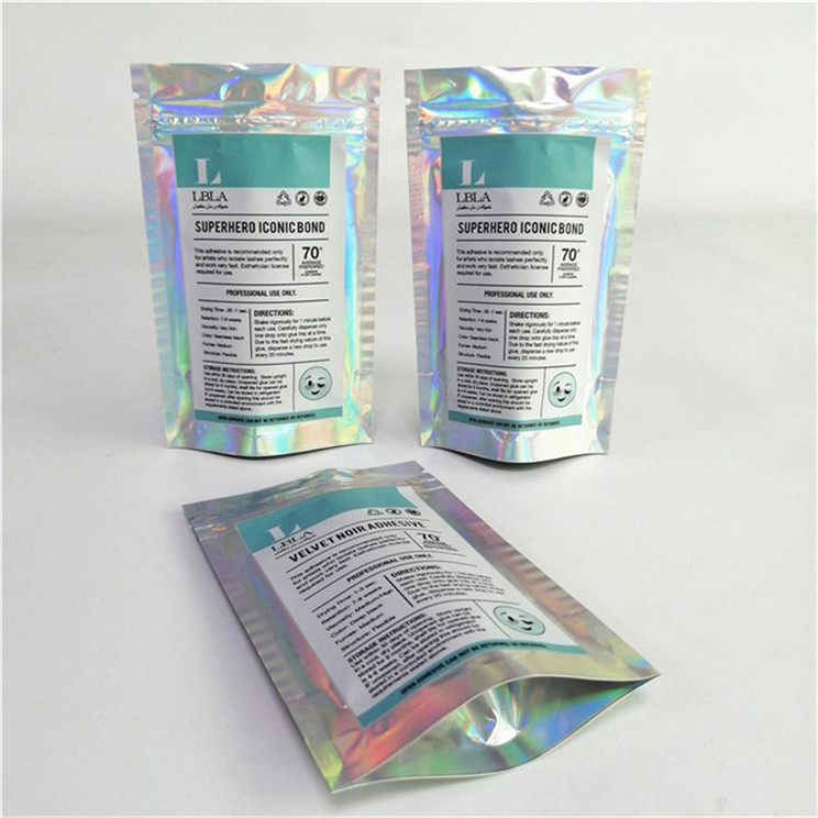 オーダーメイド ロゴ デジタル プリント プラスチック PET 滑らかな 適正 価格 ザイパー付き スタンドアップ ポケット