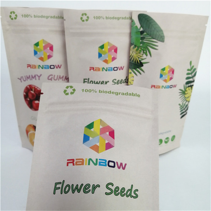 環境に優しいカスタム 臭いがなく カラーリング印刷 カスタム 梱包 スタンドアップ ポッチ バッグ