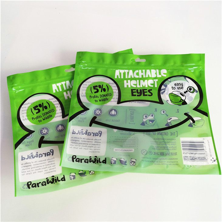 再封印可能な湿度防止型 3 面封印式 プラットパッケージ プラスチック袋