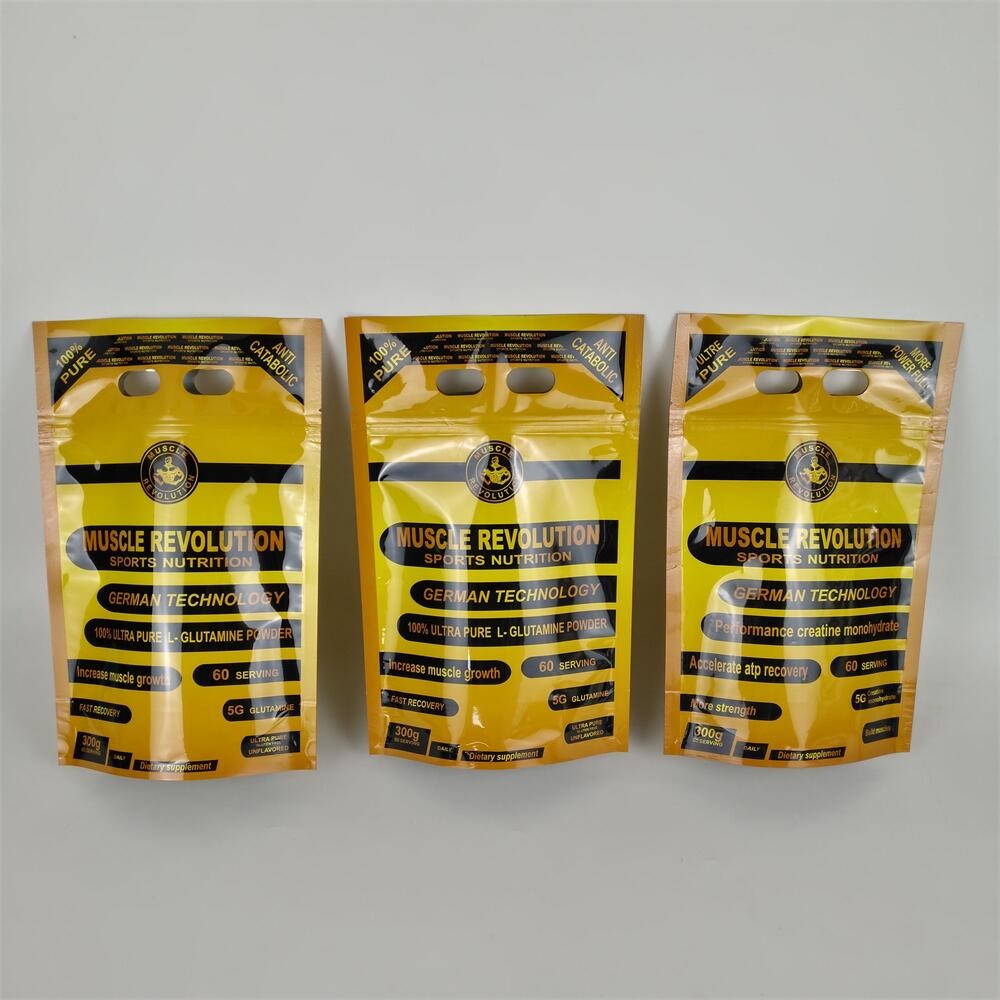 タンパク質粉末 シップロック デジタル印刷 プラスチック付き 食品包装袋