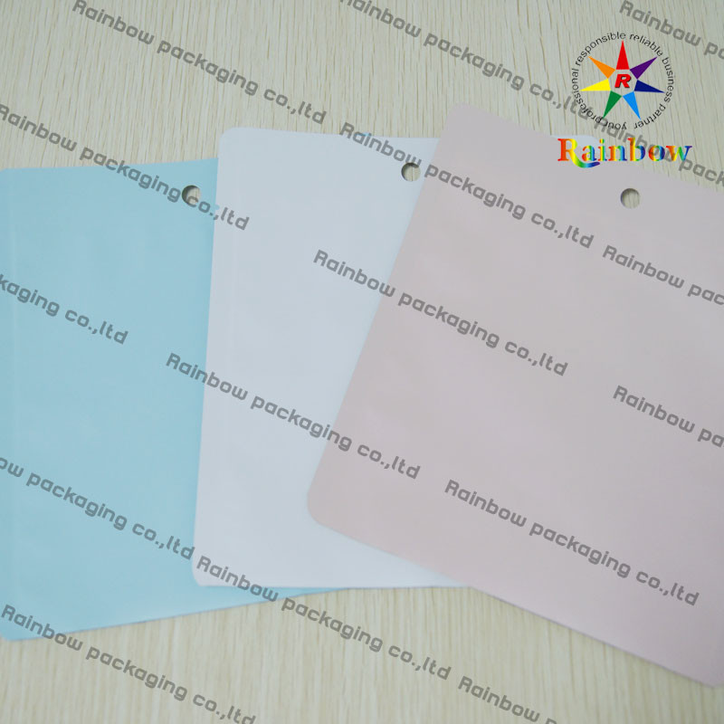 1 基の明確な側面および印刷を用いる流行のポリ塩化ビニール プラスチック化粧品の包装袋