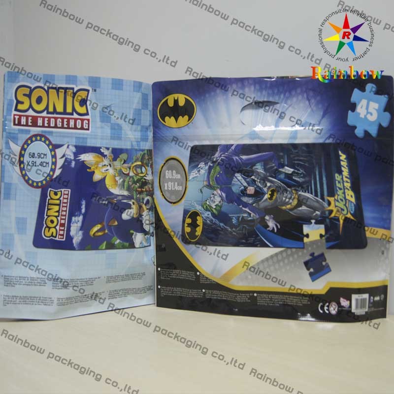 アルミニウムおもちゃのための Ziplock が付いているホイルの袋の包装袋を立てて下さい