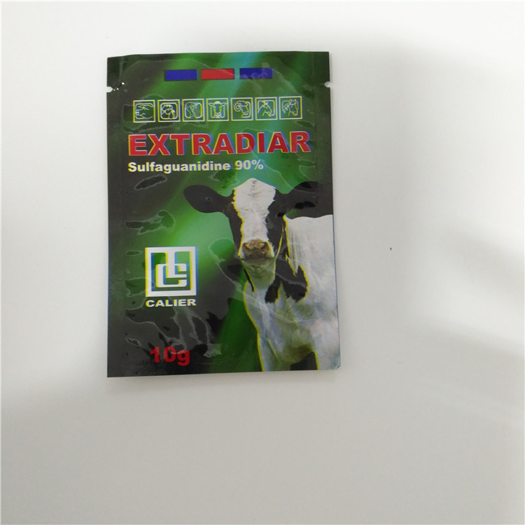 上のジッパーのペット フードの袋