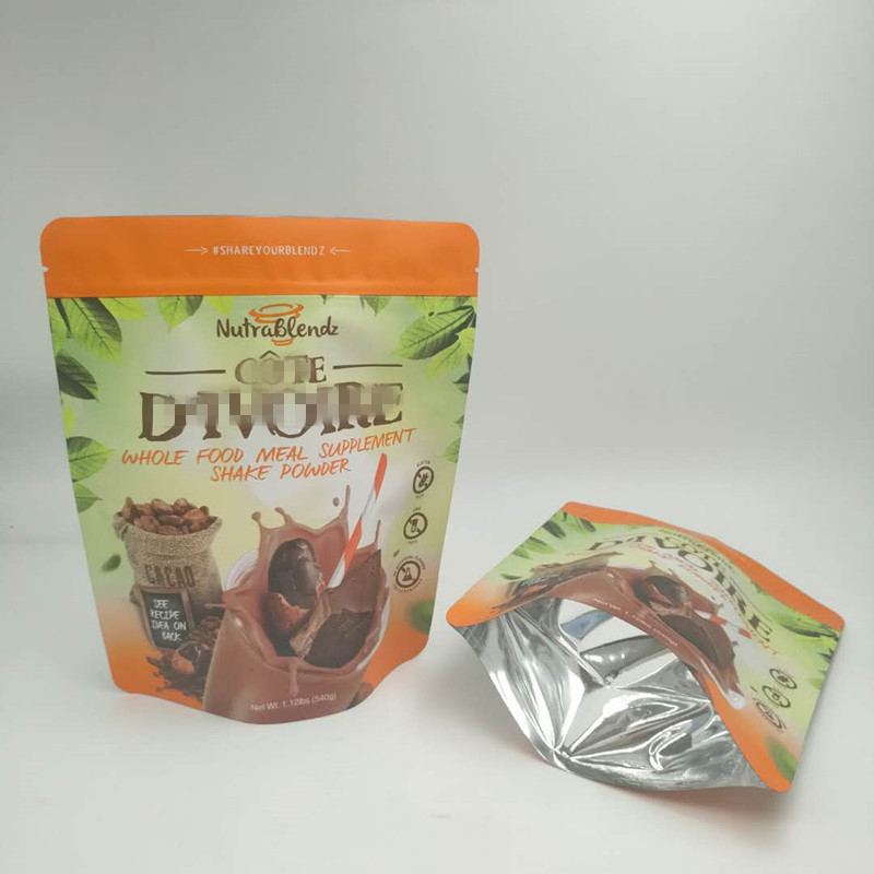 食品等級はクッキーによってカスタマイズされるサイズのためのジッパーの袋のGravnreの印刷を立てます