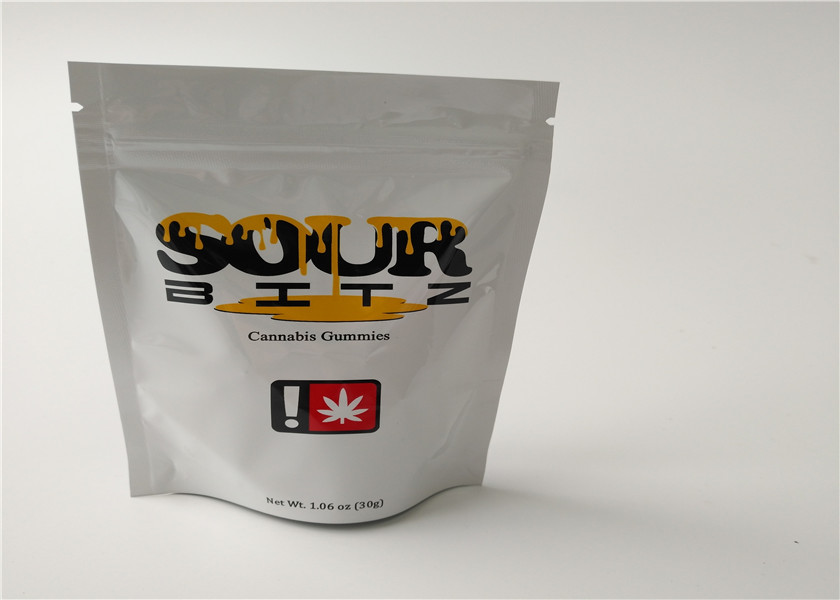 Buttomの閉鎖の草の香の気密のジッパーのシールとの包装のグラビア印刷の印刷