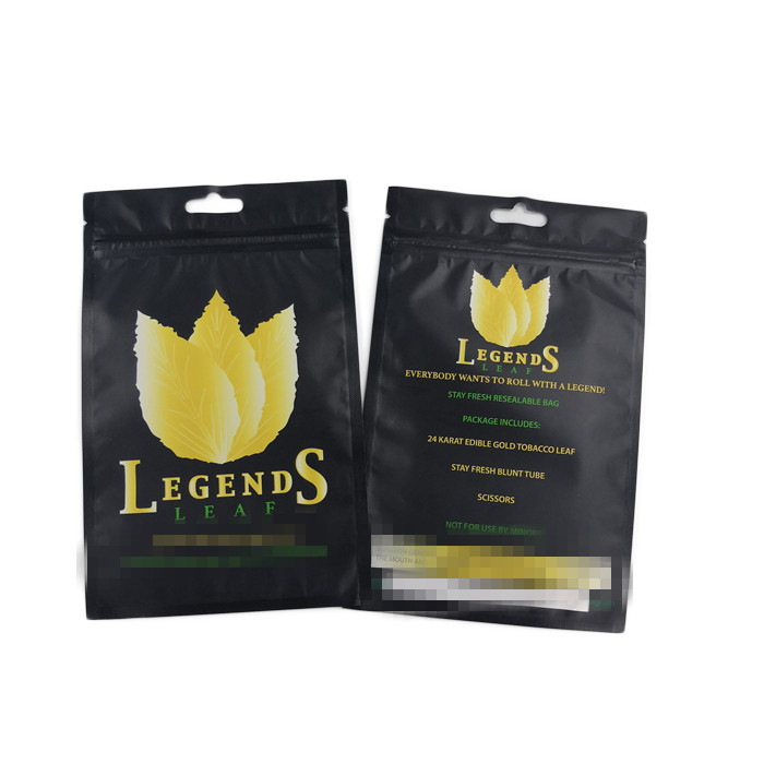 グラビア印刷 防湿性 リサイクル可能 ハーブインセンス包装袋 防臭 ジッパーポーチ