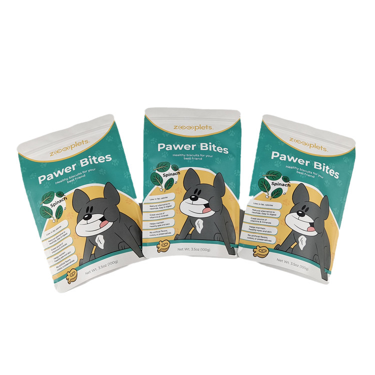 工場で供給された オーダーメイド 臭いを防げる袋 ローゴ付き スタンドアップ クラフト紙袋 ゴミ菓子 梱包