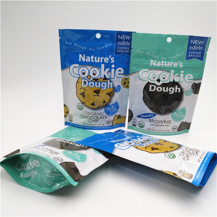 ヒートシール カスタムロゴ印刷 スタンドアップジッパーポーチ 再封可能プラスチック食品包装