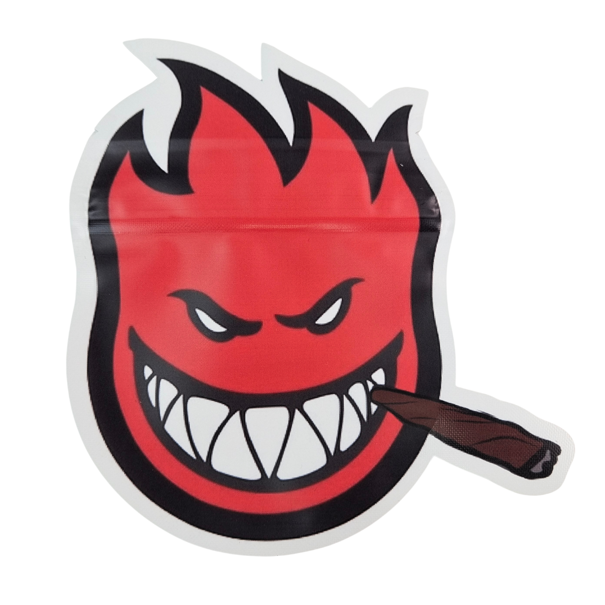 食用カリ 3.5g 7g マイラー ジップロック ソフトタッチ 防臭 不規則形状 クッキー ダイカット パッケージング プラスチック サシェ バッグ