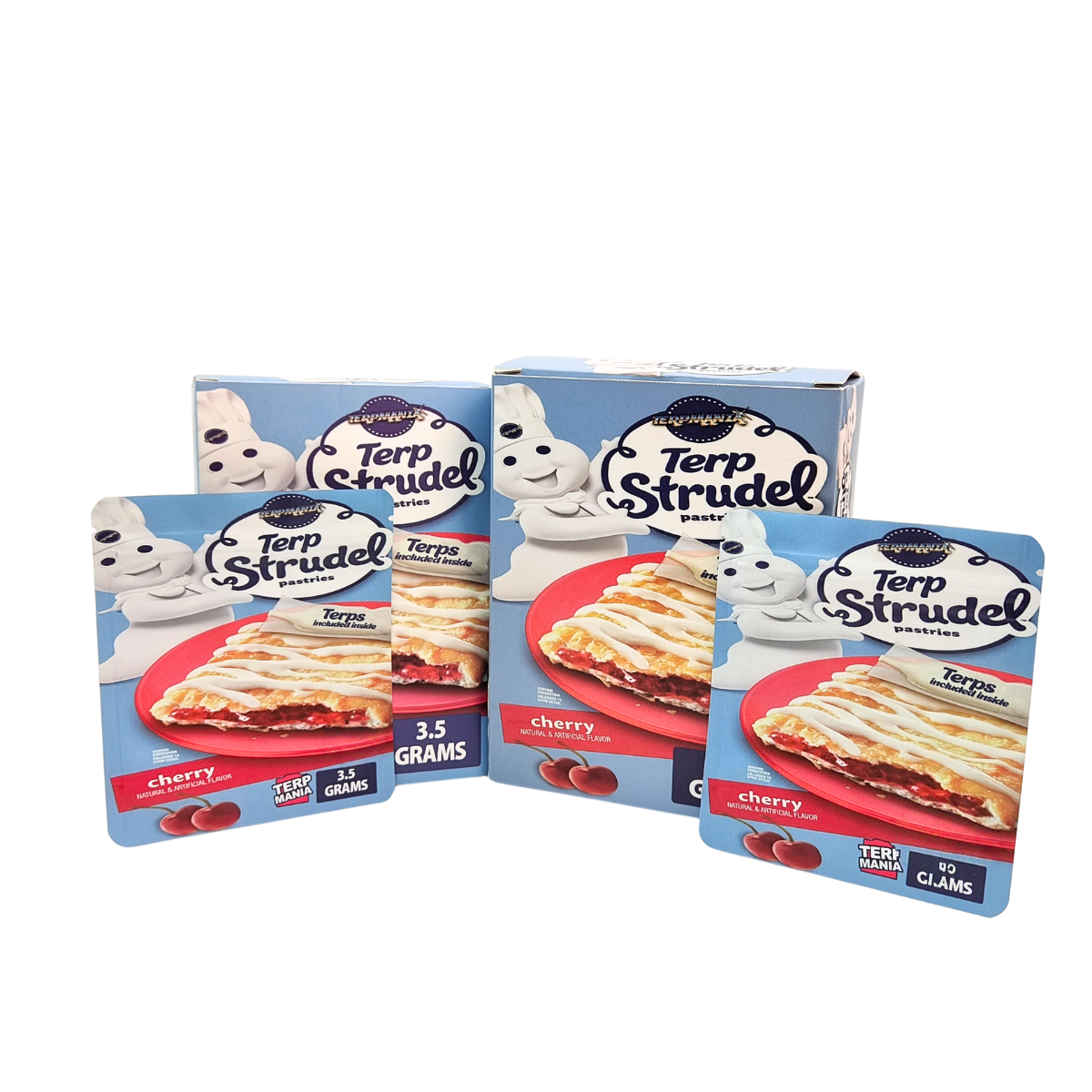 カスタム3.5g 7g 14g 防臭マイラーバッグとボックス