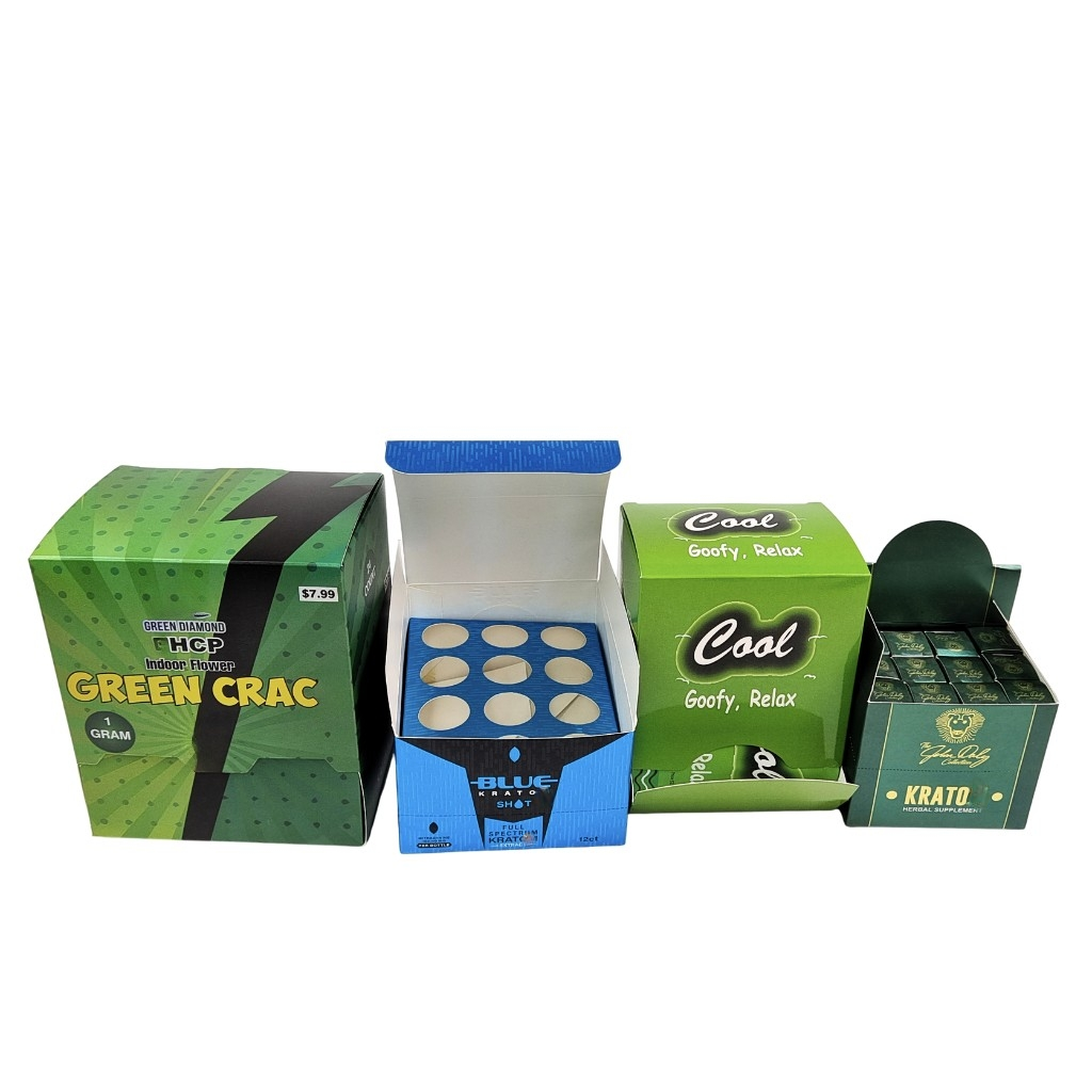 再生可能 クラフト紙 クラフト スナック用 クッキー用 エネルギーバー 化粧品 紙箱 カウンター ディスプレイ 梱包用 スポンジ