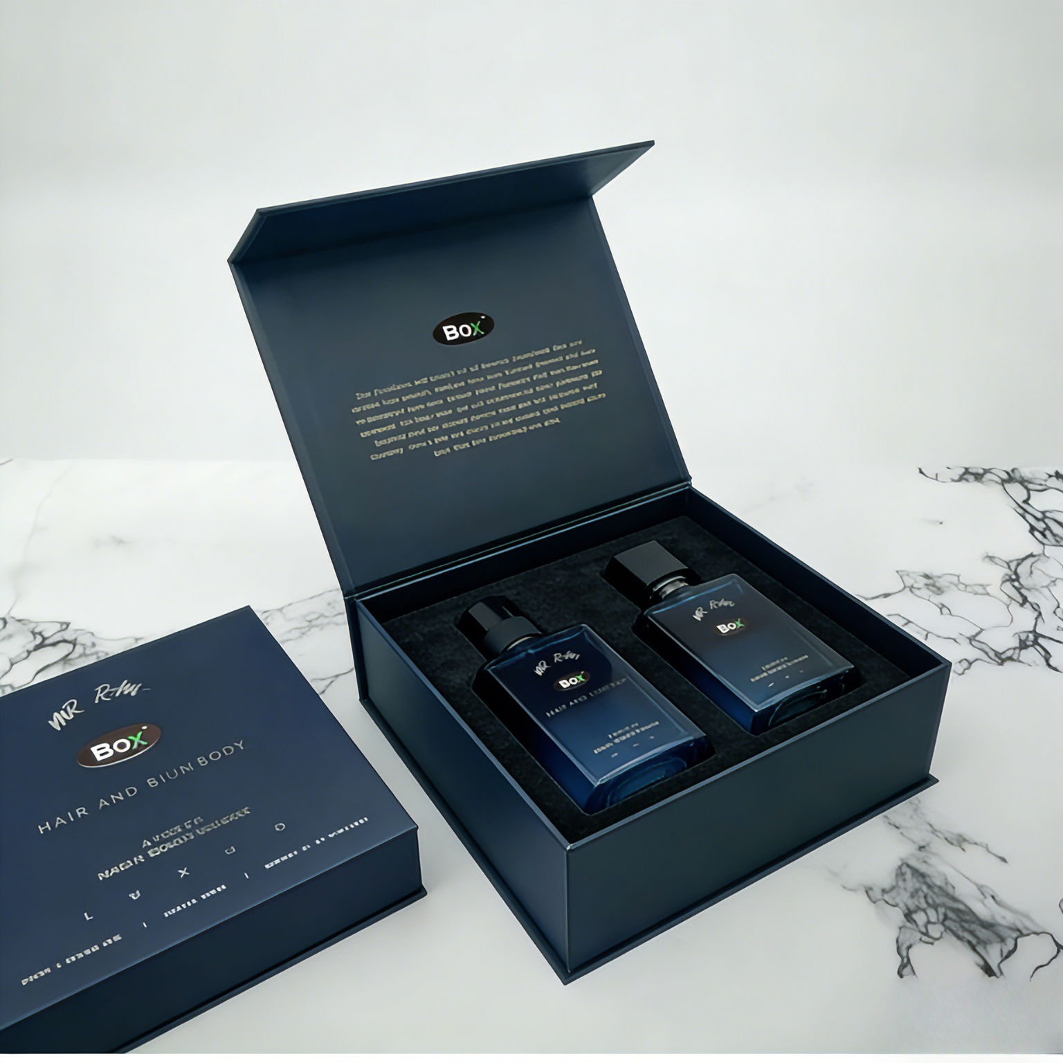 卸売 オーダーメイド 高級 化粧品 フォルダー 磁気 ギフト EVA 泡 挿入 マット ラミネーション 生物分解性 材料 香水 工芸品