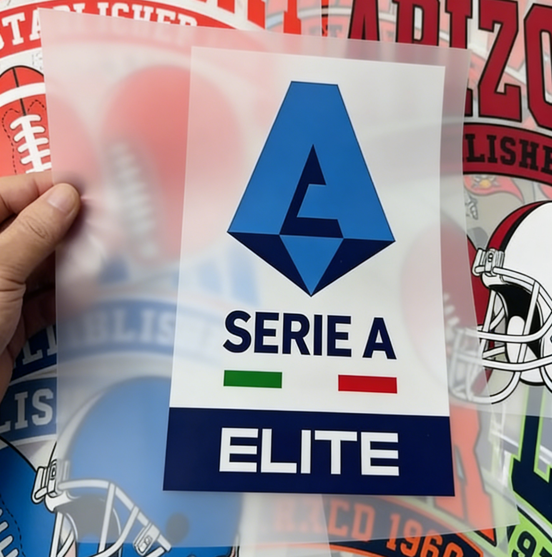 蓄光シルバーホログラフィック熱プレスラベル カスタムパターン熱転写ガーメントステッカー