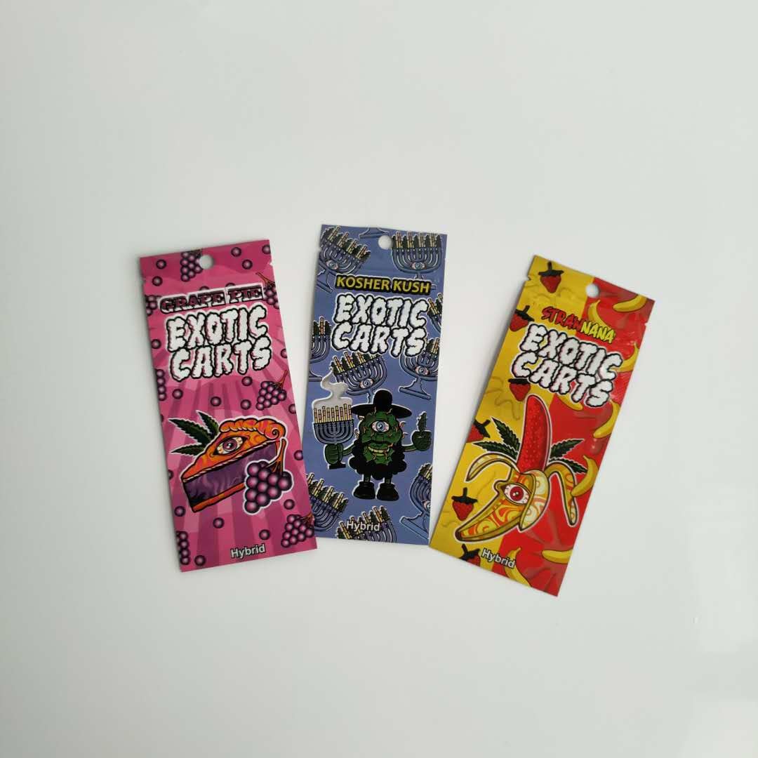 Vapeのカートリッジ食品包装袋の明確な窓が付いている注文のロゴのジッパー ロック