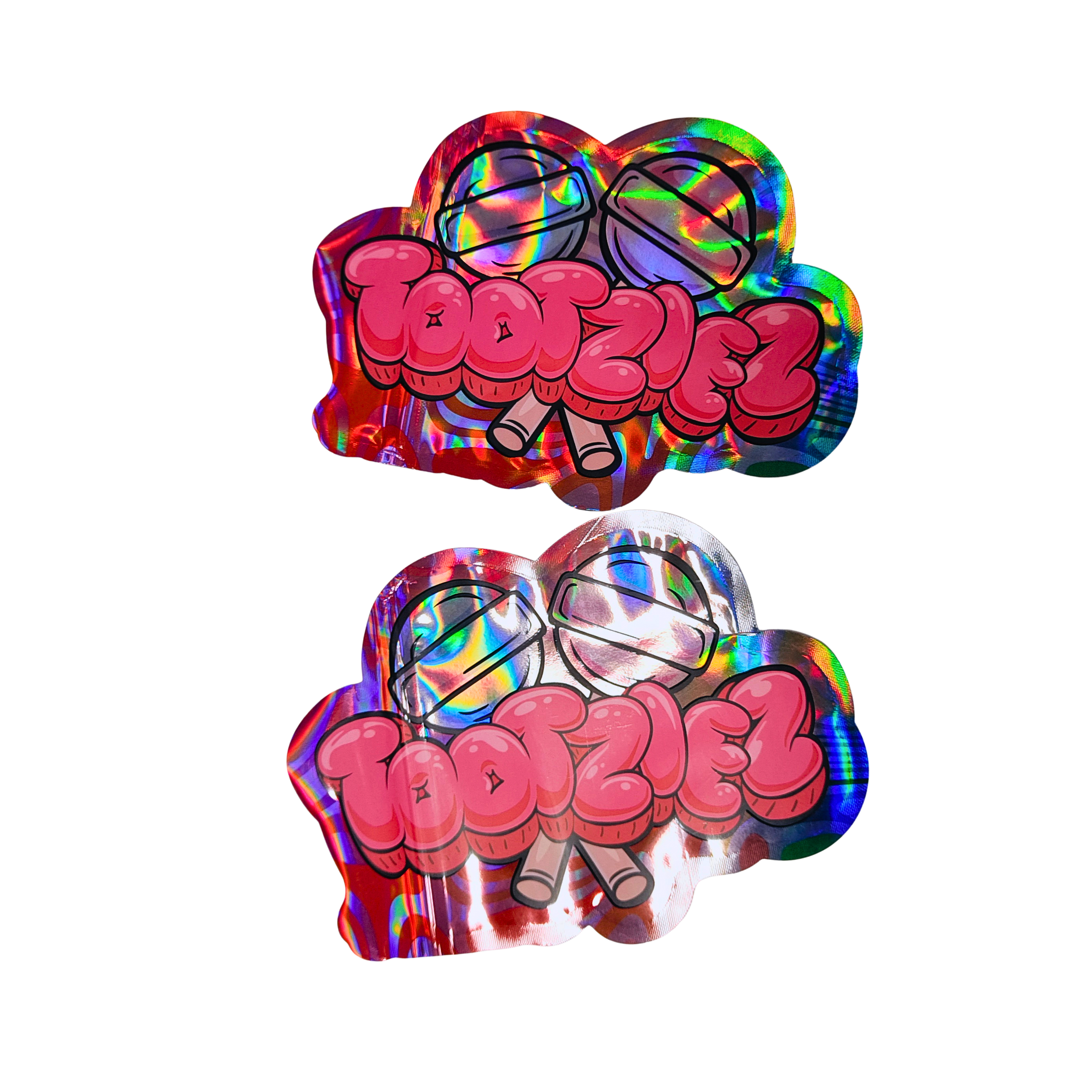 オーダーメイド ホログラフィック マイラー バッグ 閉められるジッパー - 臭いがなく,食品品質の材料,スナックパッケージのカスタマイズ可能なデザイン