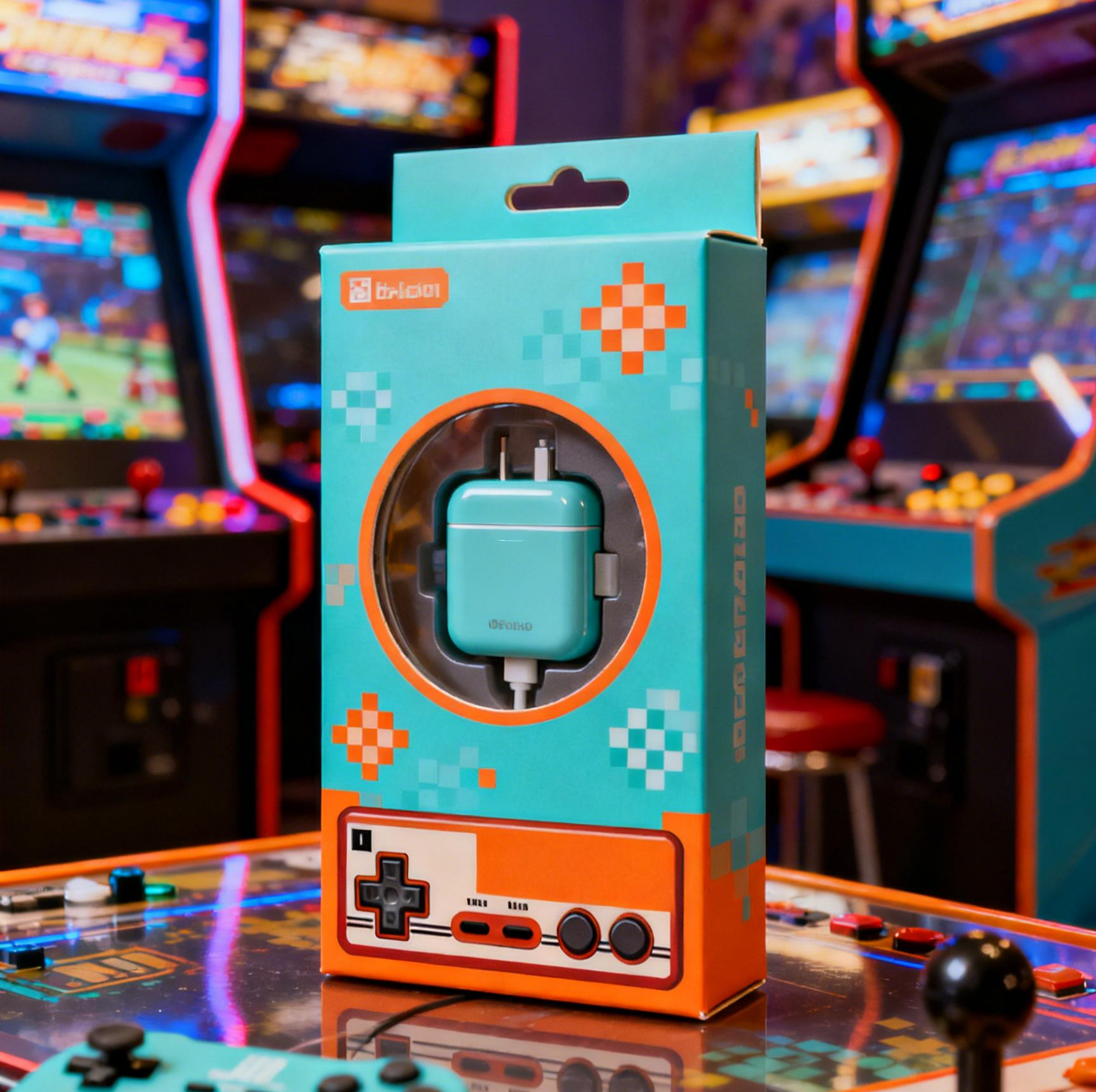 USBケーブルパッケージ用のホットスタンピング仕上げ付きカスタマイズ可能な350g厚紙ボックス