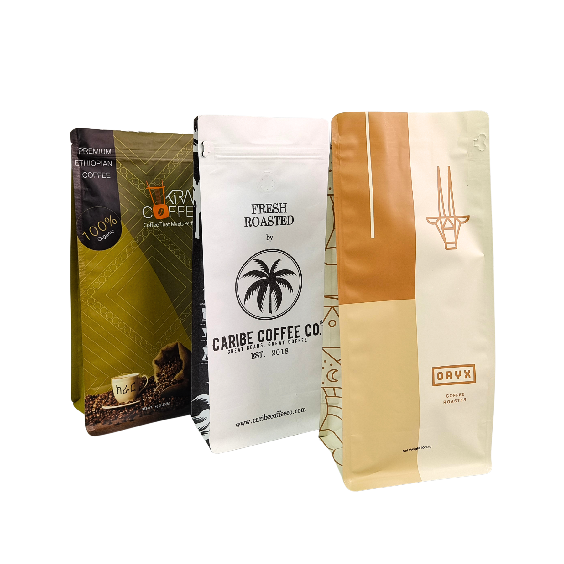 食品級 防臭 スタンドアップポック 120 マイクロン コーヒー・スナック 梱包用