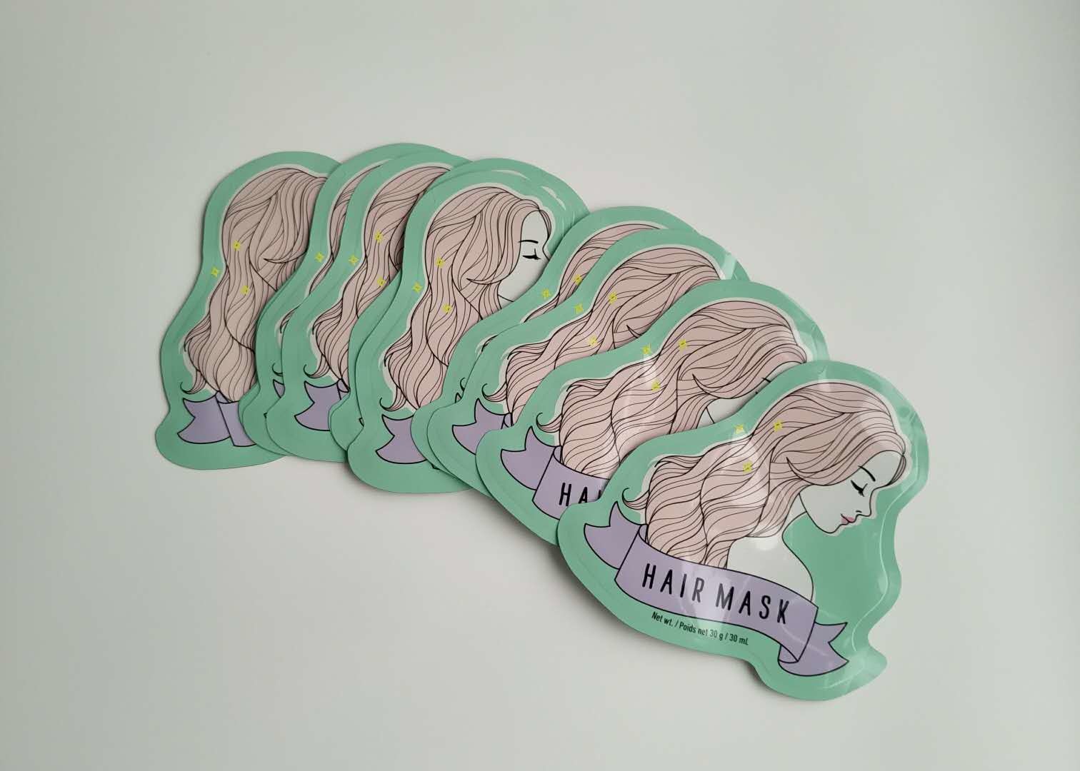 デジタル印刷再生利用できる化粧品の包装袋の顔のマスクの穿孔器サイズ