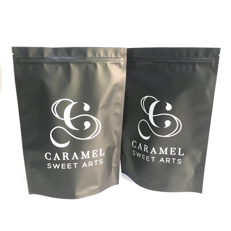 アルミ ホイルの茶粘着性キャンデーの雑草のための包装の袋の臭いの証拠の前窓のマイラー袋