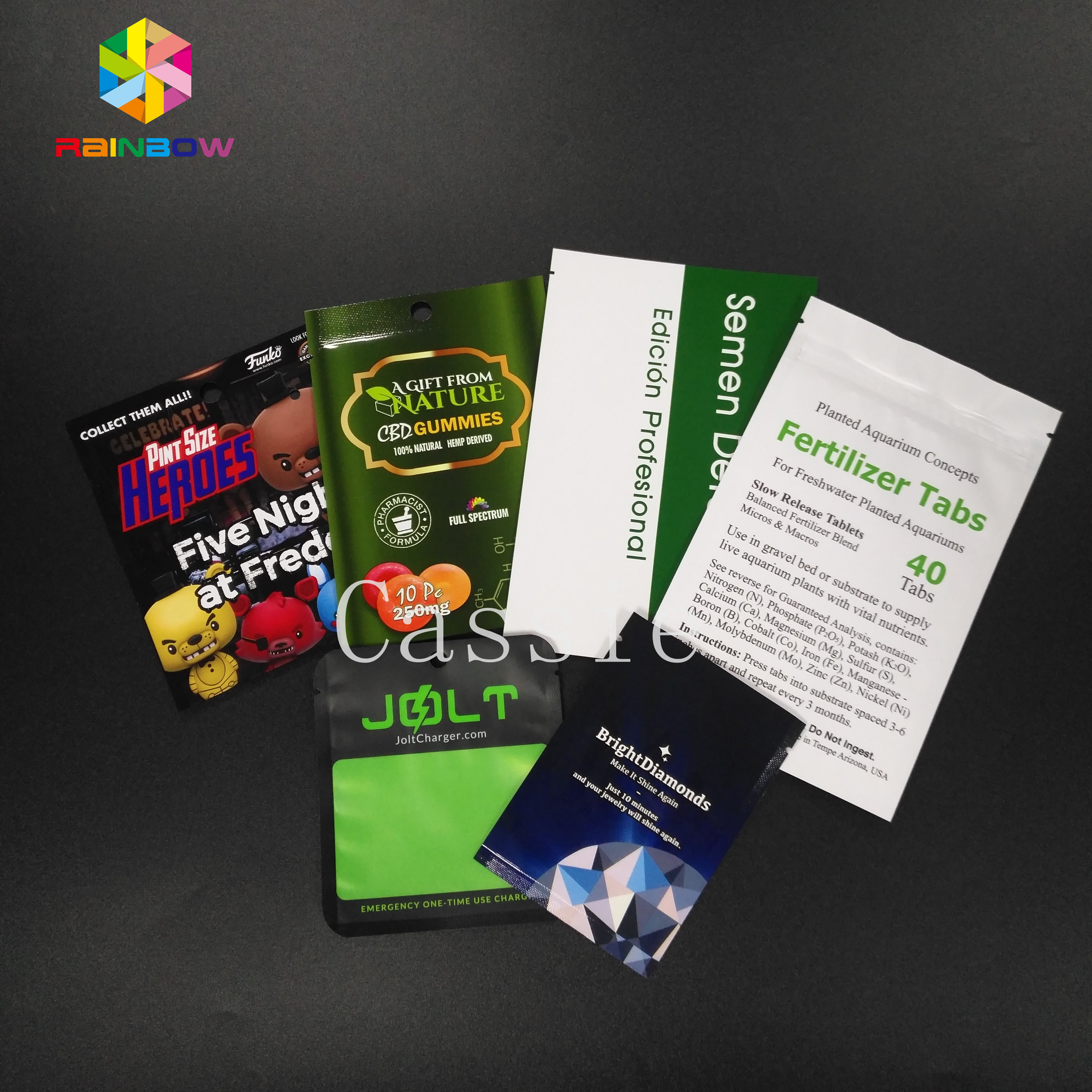 化粧品の顔のマスクは防止ジッパーの袋袋のプラスチック包装材料の湿気を立てます