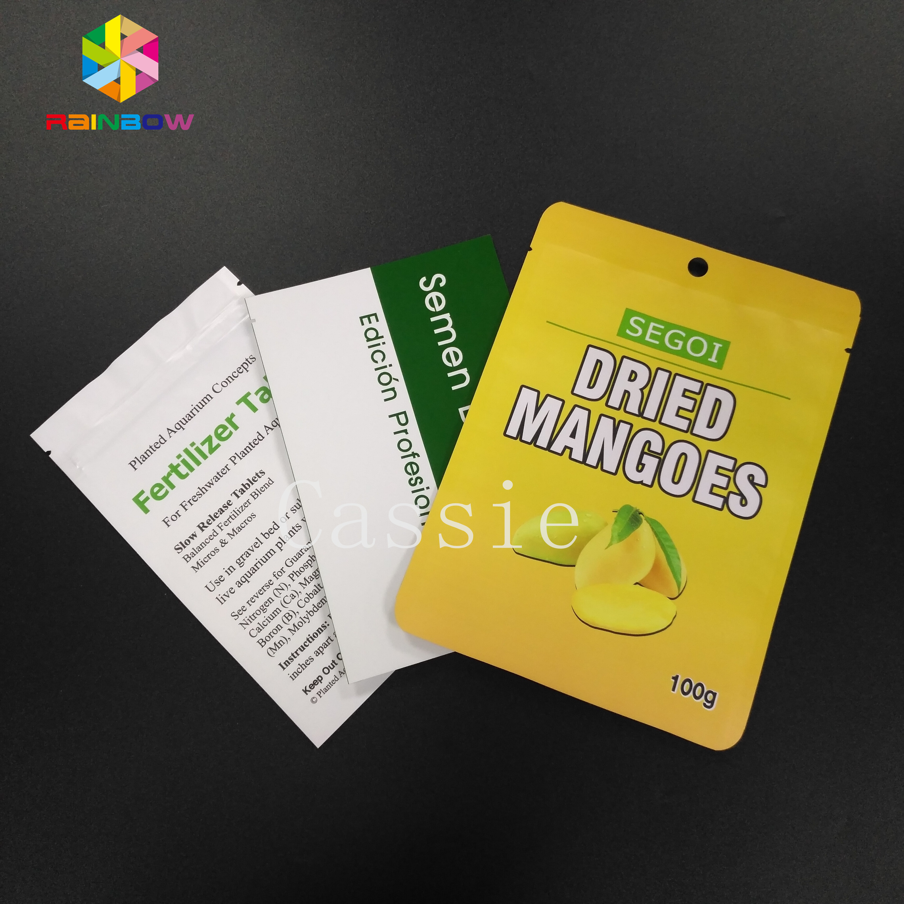 SGS/FDAは顔の美シートのマスクのパックの化粧品3の側面のシールを包む袋を立てます