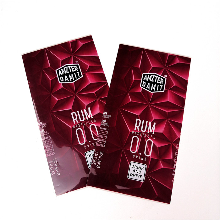 フル カラーの印刷物ペット熱収縮スリーブの飲料の収縮は注文のロゴを感熱と分類します