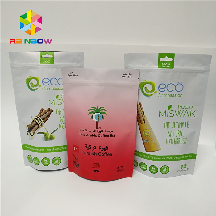 薄板にされたホイルのbasのジッパー袋は袋の包装の習慣によって印刷されるポリ袋のコーヒー袋のプラスチック熱い販売を立てます