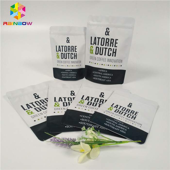 ジップ ロック式のReclosable弁のコーヒー バッグのグラビア印刷の印刷を包むアルミ ホイルの袋