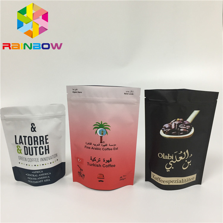 グラビア印刷の印刷はジッパーの袋袋の破損のノッチ ライン ジッパーのロックによって薄板にされるホイルを立てます