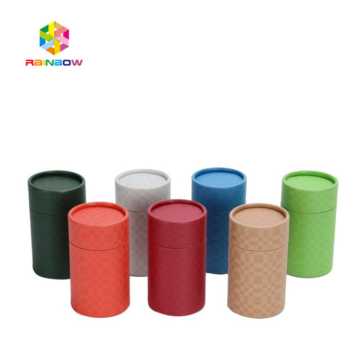 スキン ケア箱の表示紙箱シリンダー ボール紙の化粧品の包装の管