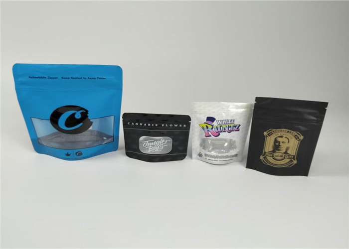 ジャングルの男の子の臭いの証拠のクッキーの雑草袋のジッパー ロックを包むRuntzのプラスチック袋