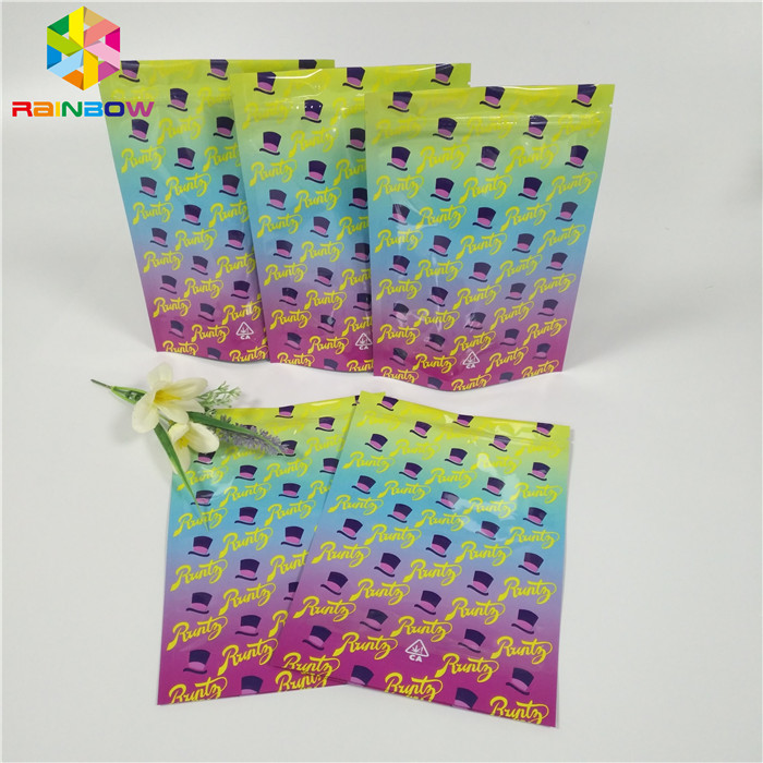 ジッパー ホイル包装袋のRuntzの雑草のクッキーのRuntzのジャングルの男の子のプラスチックMateial