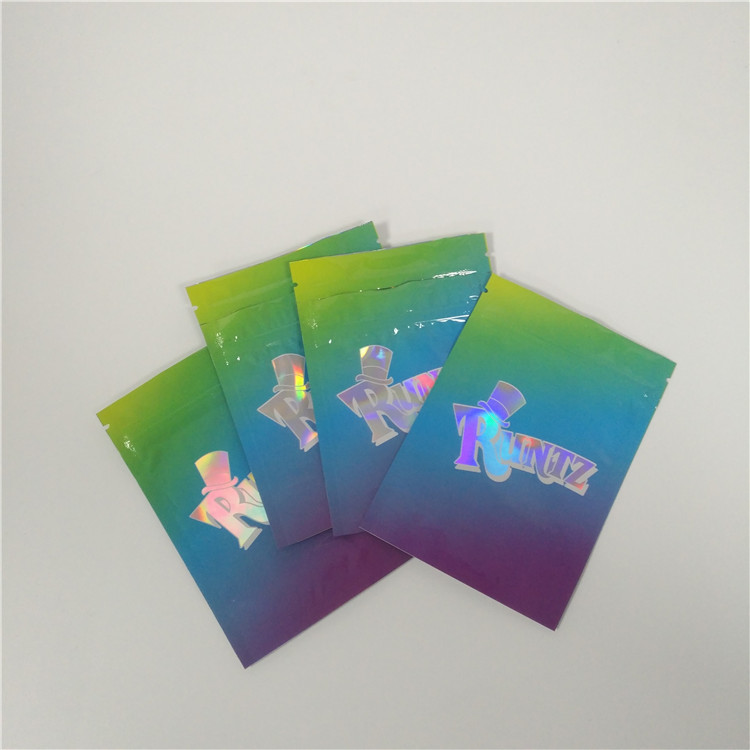 3.5グラムはジップ ロック式のアルミ ホイルが袋のグラビア印刷の印刷を立てるマイラーを立てます