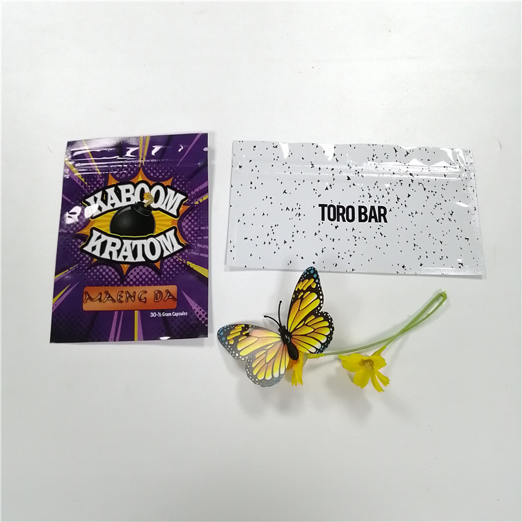 マイラーのジッパー ロック袋を包む臭いの証拠ホイルの袋は袋の注文の印刷物を立てます