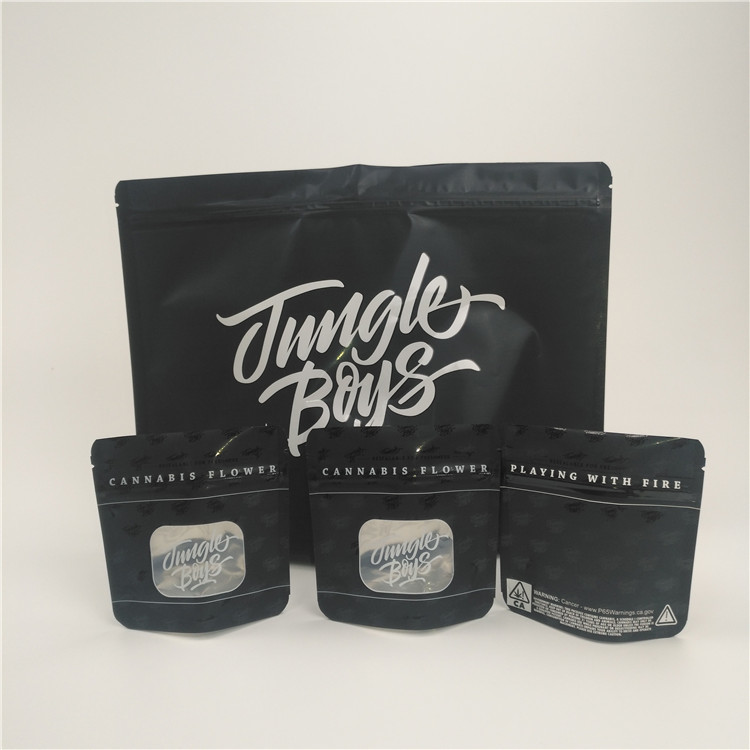 プラスチックChildproofジップ ロック式袋を包む医学の袋の草の香を立てて下さい