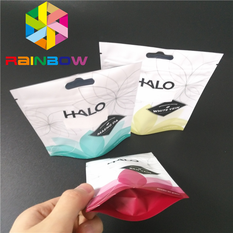 スパイスの粉の雑草のハーブのCbdプロダクトのための高貴なKratomバリ島のジップ ロック式のアルミ ホイル袋