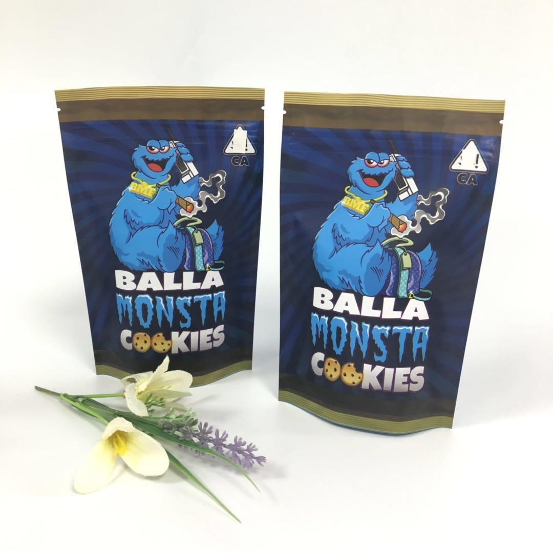 生物分解性1つの8つのクッキーの医学のEdiblesの草の香の包装の臭いの証拠