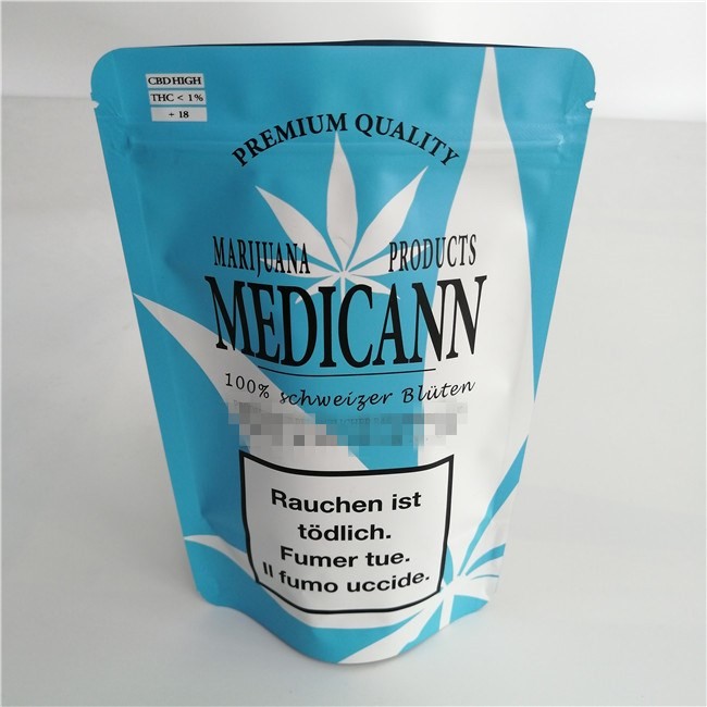 アルミ ホイルのジッパー ロックが立つマイラーは習慣によって印刷される生物分解性の耐久財を袋に入れます