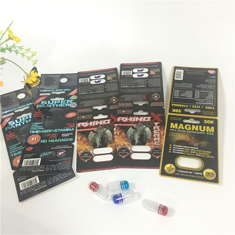 人の性のペーパーまめカードびんが付いている包装のBurro 30000の60000単一の二重穴