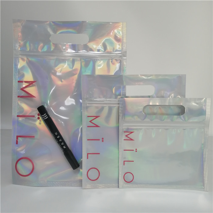 注文のグラビア印刷の印刷のホログラム袋を包む食品等級ホイルのプラスチック袋