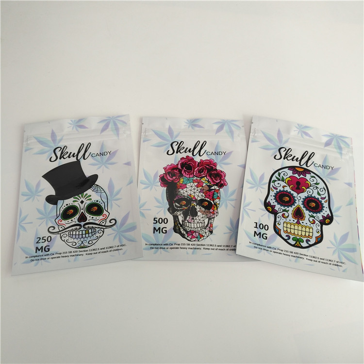 3.5g注文のマイラーは雑草のために包む/草/丸薬アルミ ホイルを袋に入れます