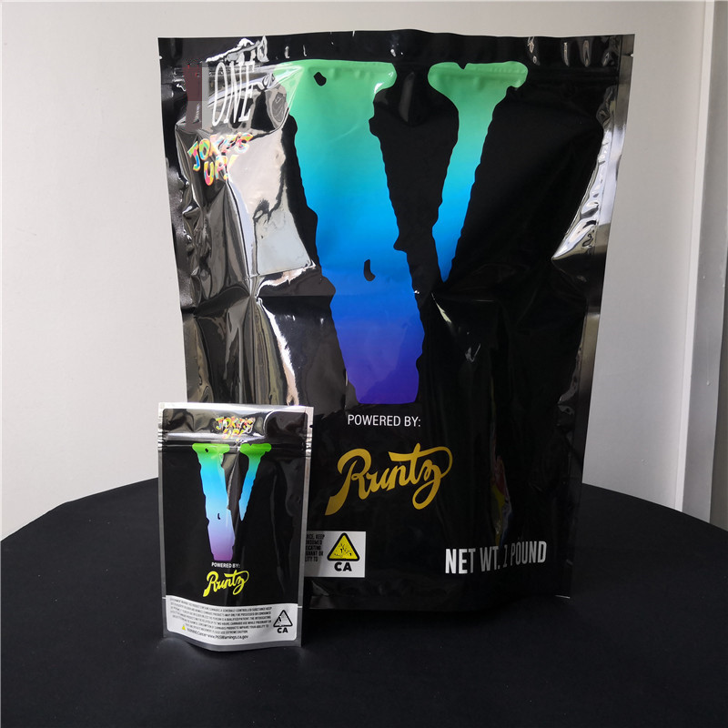 プラスチック臭いの証拠はResealable袋の花のマイラーの包装袋を立てます