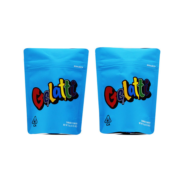 小型ジップ ロック式の雑草のマイラー プラスチック カリフォルニアのクッキー袋を包む耐久の草の香